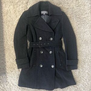 Andrew Marc grey Wool Pea Coat